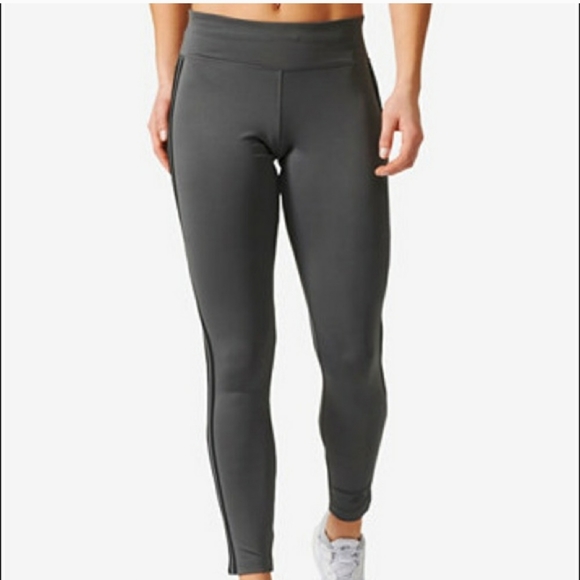 Adidas climalite 3 stripe leggings - Picture 2 of 4